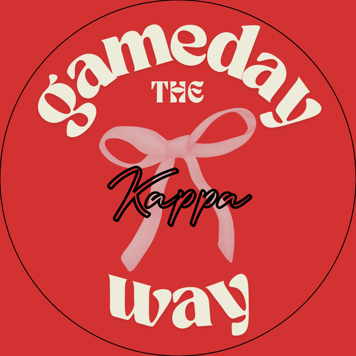 UGA Gameday Your Way Sticker- 2 Pack