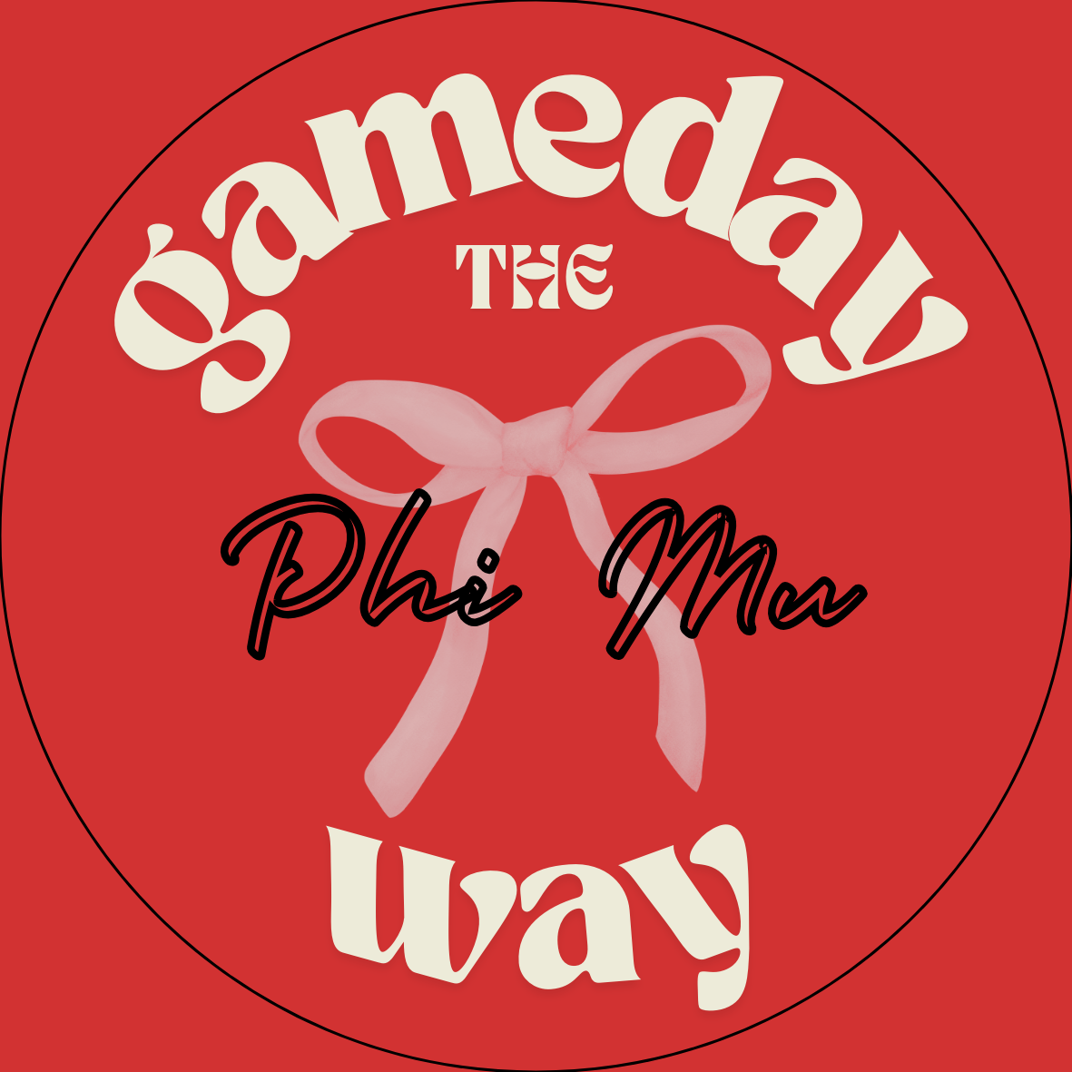 UGA Gameday Your Way Sticker- 2 Pack