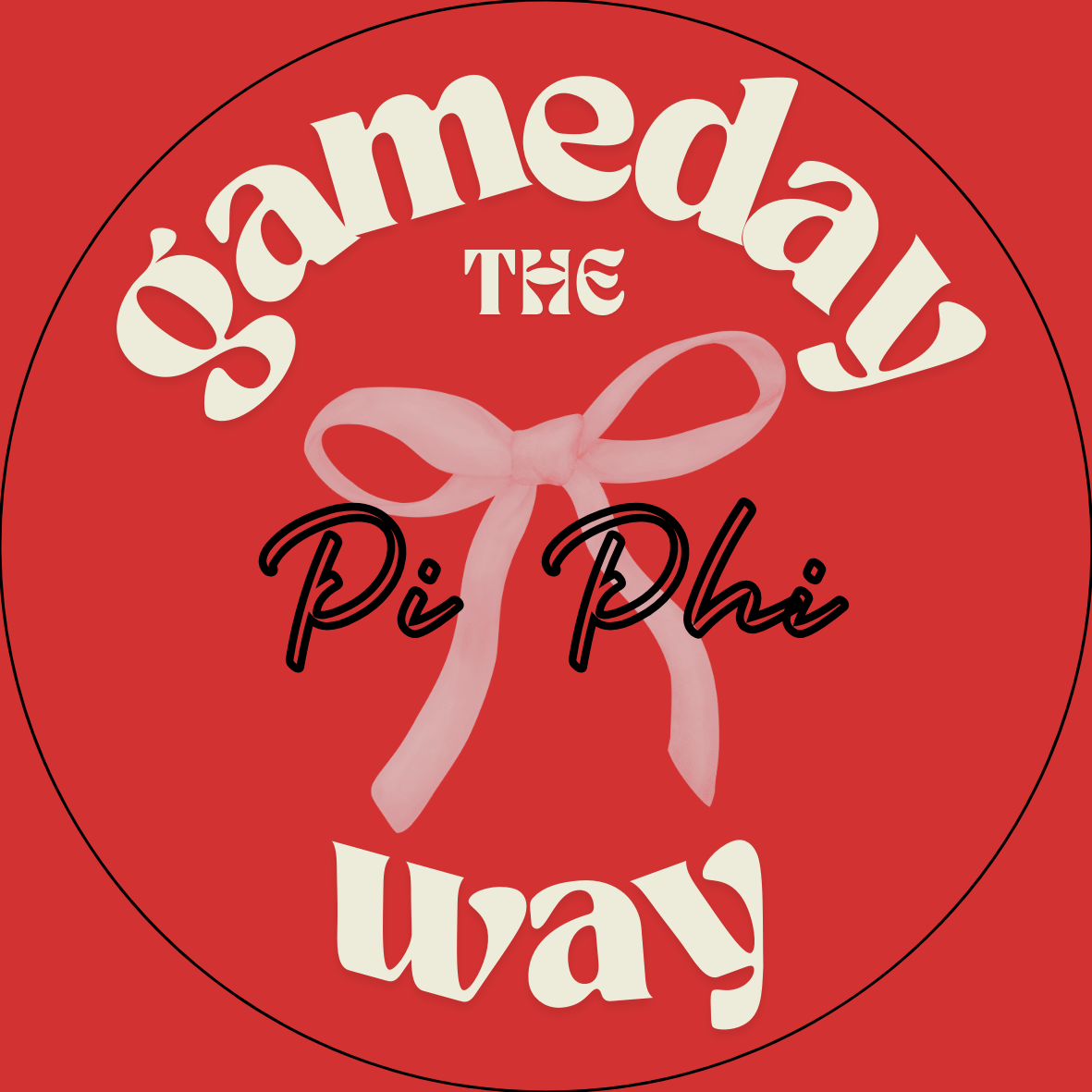 UGA Gameday Your Way Sticker- 2 Pack