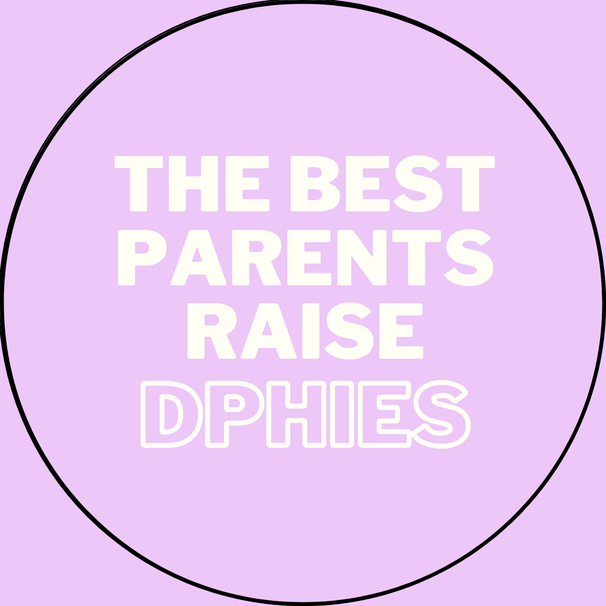 "The Best Parents Raise" Sorority Sticker- 2 Pack