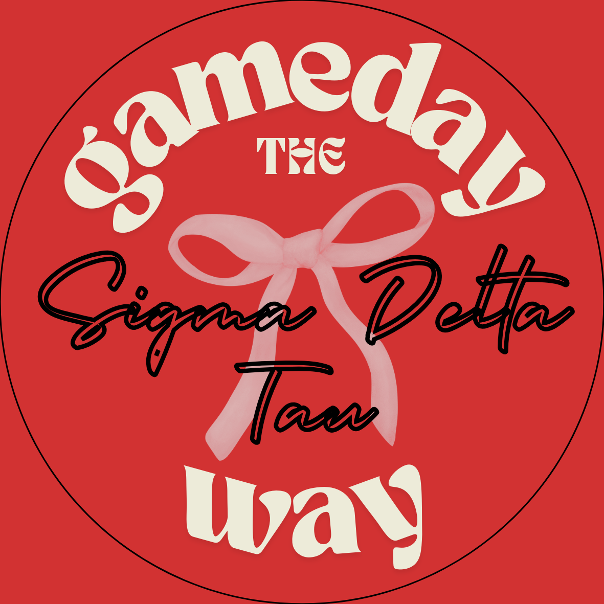 UGA Gameday Your Way Sticker- 2 Pack