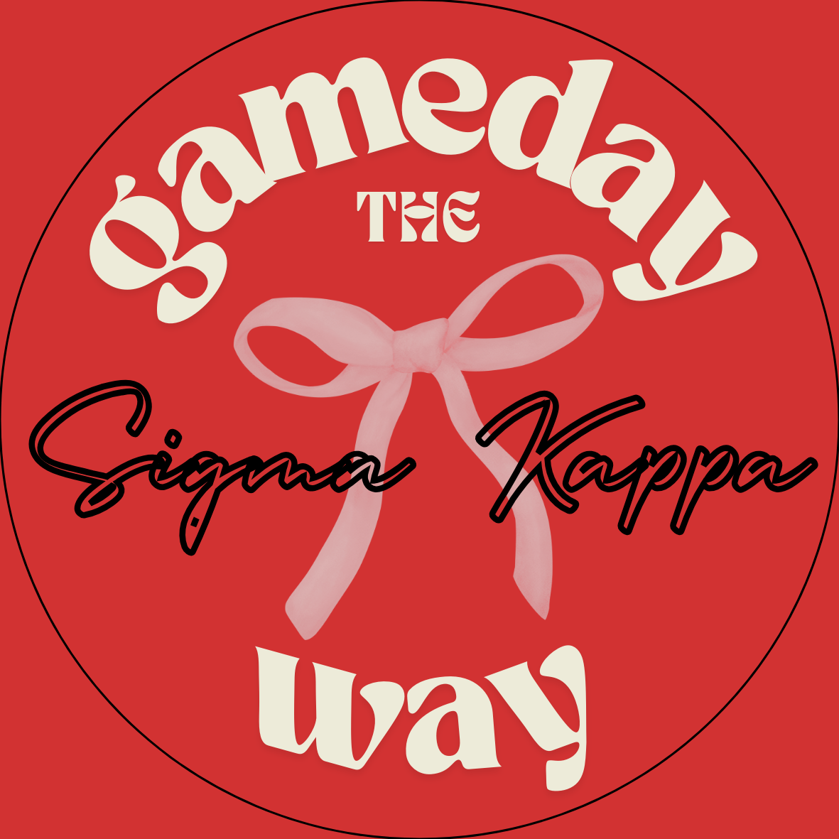 UGA Gameday Your Way Sticker- 2 Pack