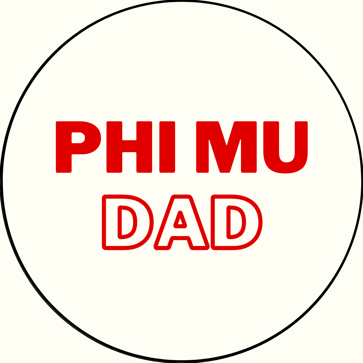 Sorority Dad Sticker- 2 Pack