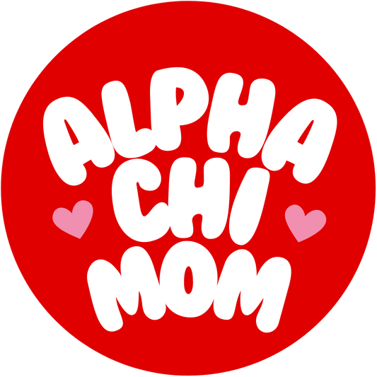 UGA Sorority Mom Bubble Button