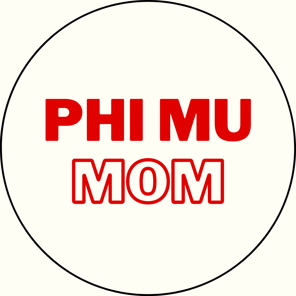 Sorority Mom Sticker- 2 Pack