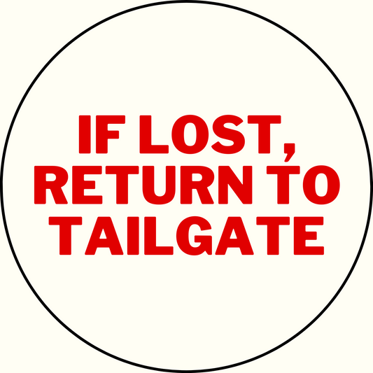 UGA "Return to Tailgate" Sticker- 2 Pack