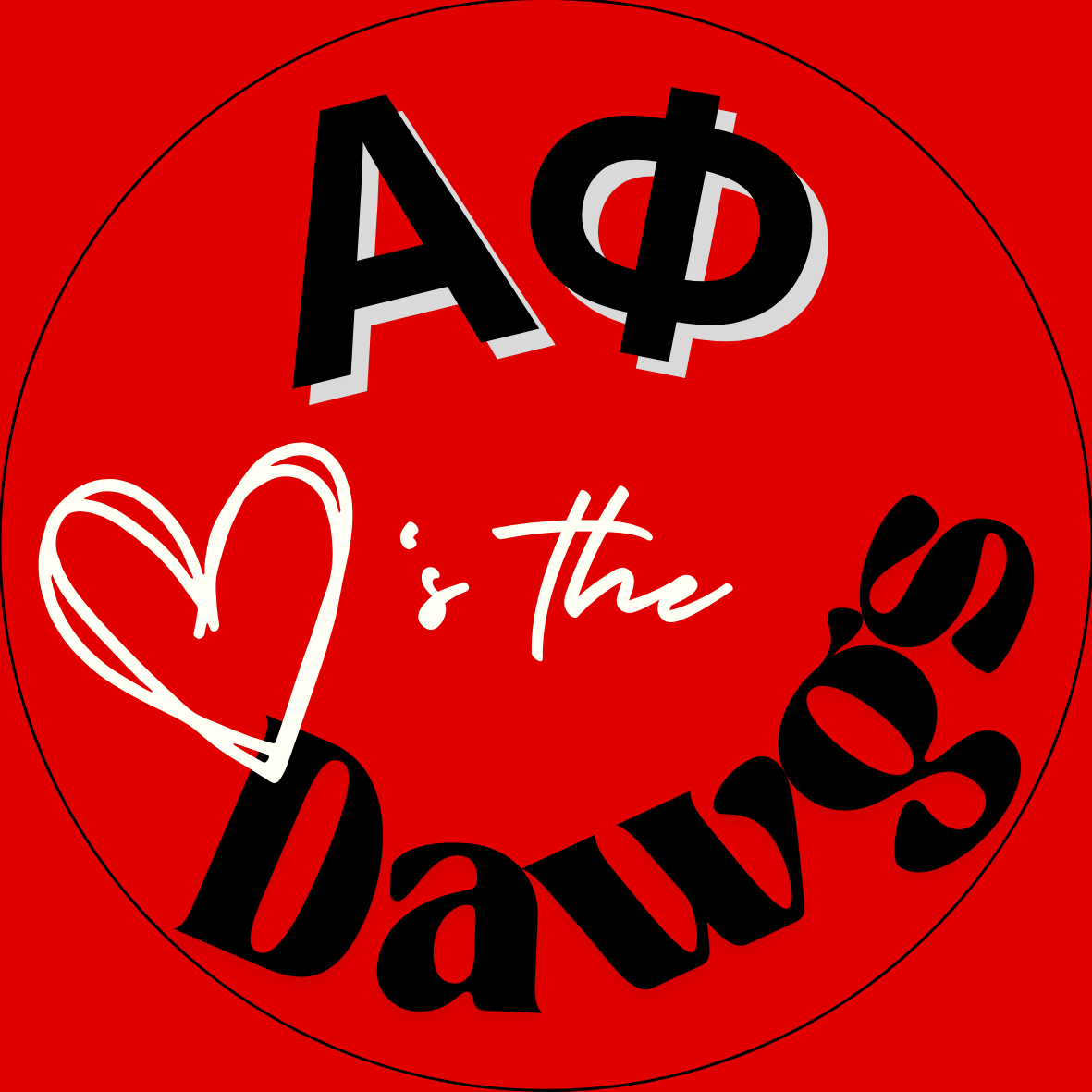 "Loves the Dawgs" Sorority Button