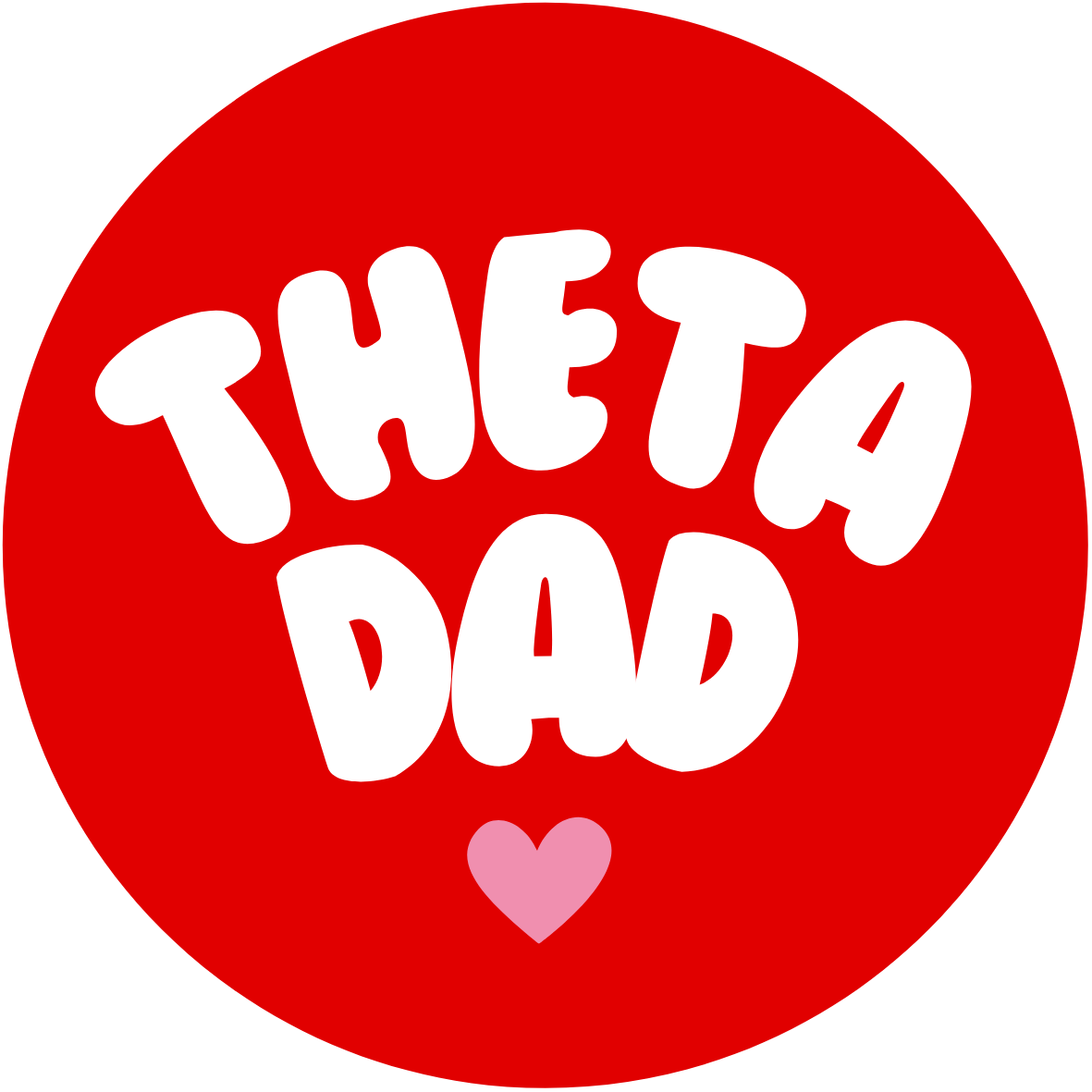 UGA Sorority Dad Bubble Sticker- 2 Pack