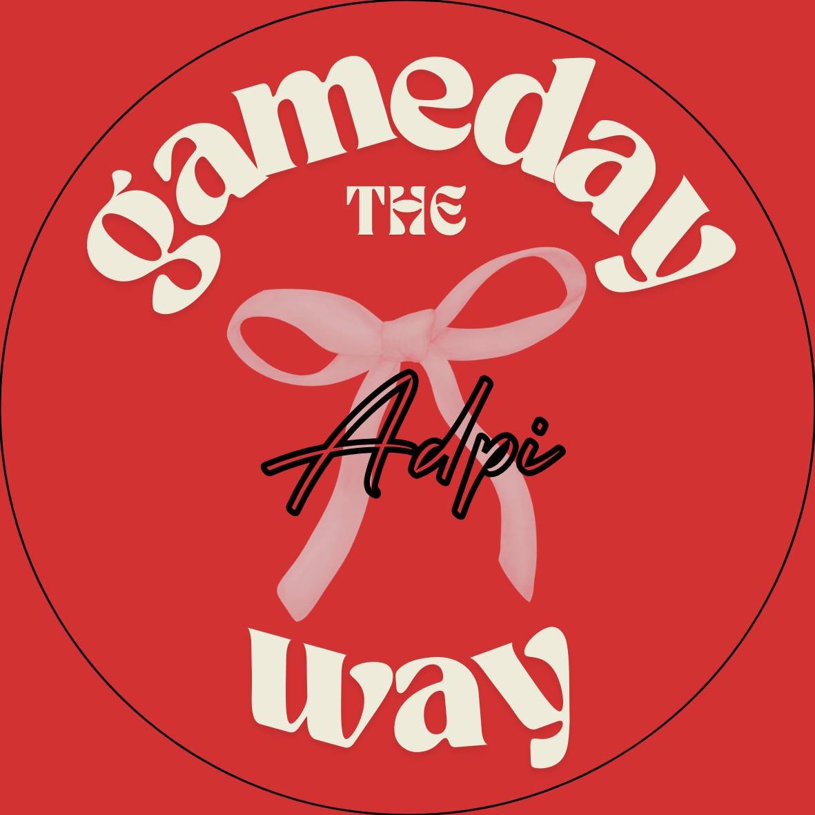 UGA Gameday Your Way Sticker- 2 Pack