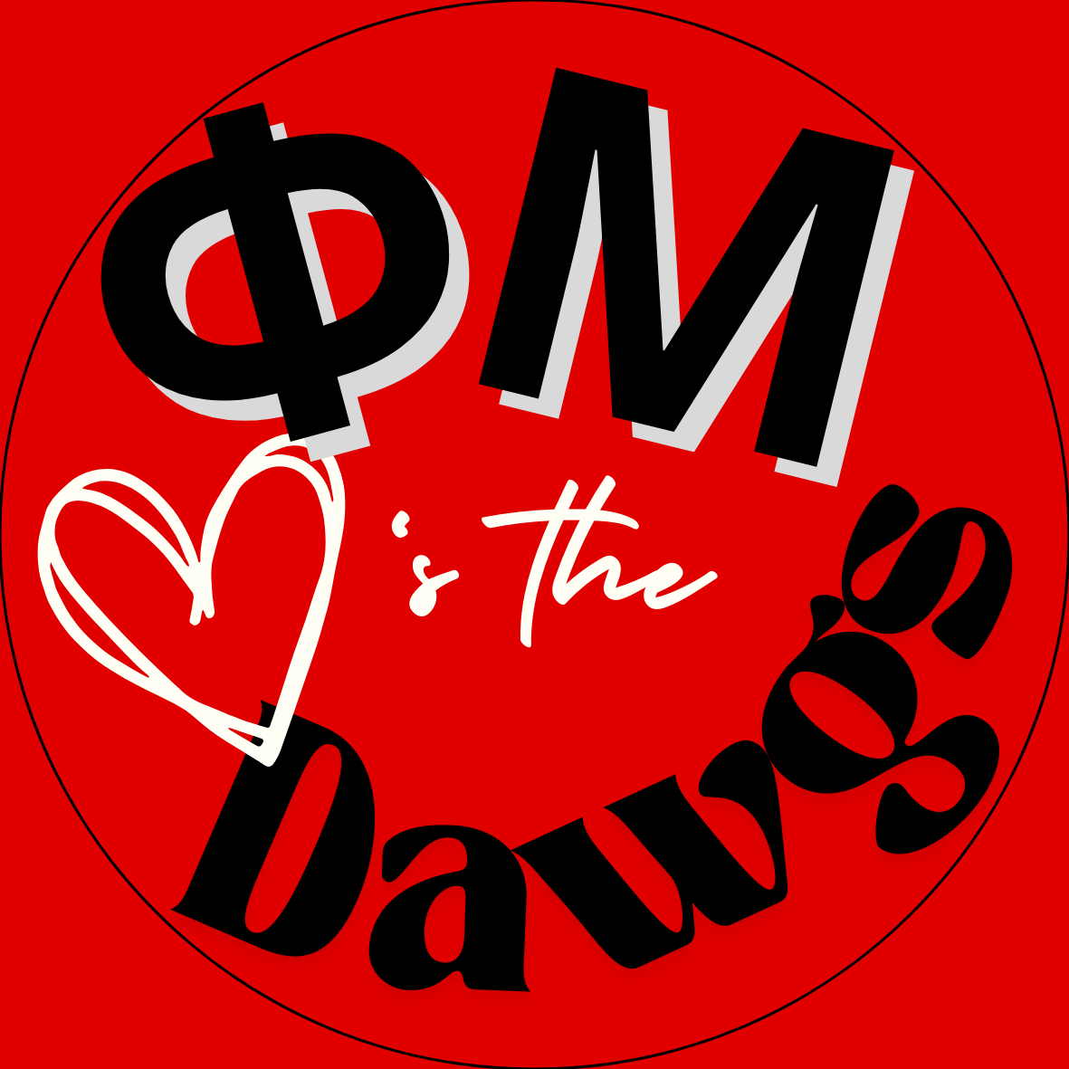 "Loves the Dawgs" Sorority Button