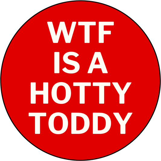 UGA vs. Ole Miss "Wtf is a Hotty Toddy" Rivalry Sticker- 2 Pack