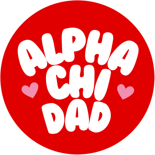 UGA Sorority Dad Bubble Button