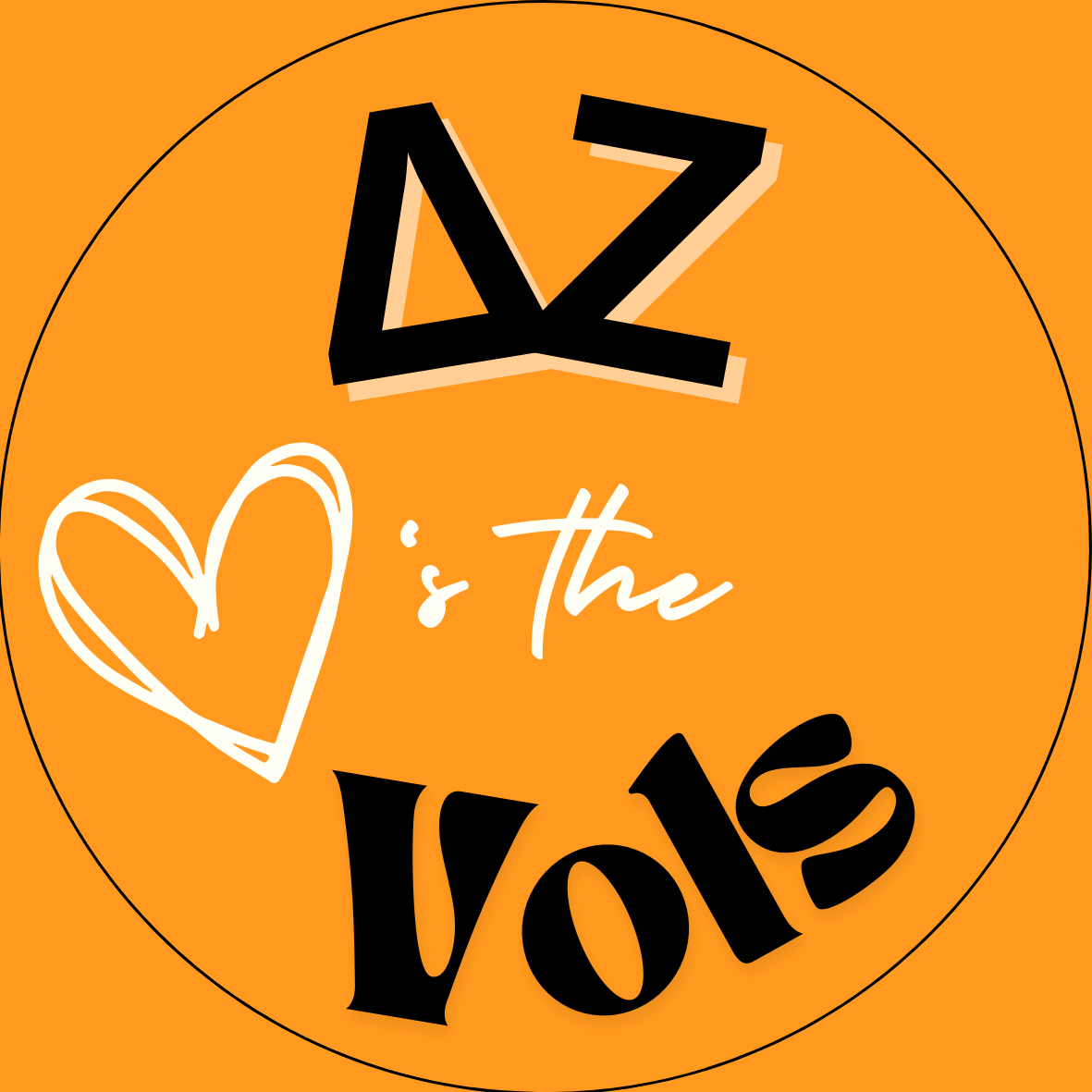 UTK "Loves the Vols" Sorority Button