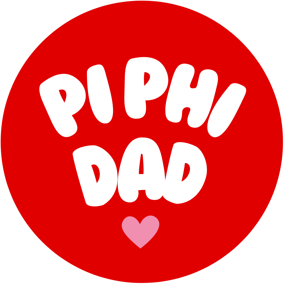 UGA Sorority Dad Bubble Sticker- 2 Pack