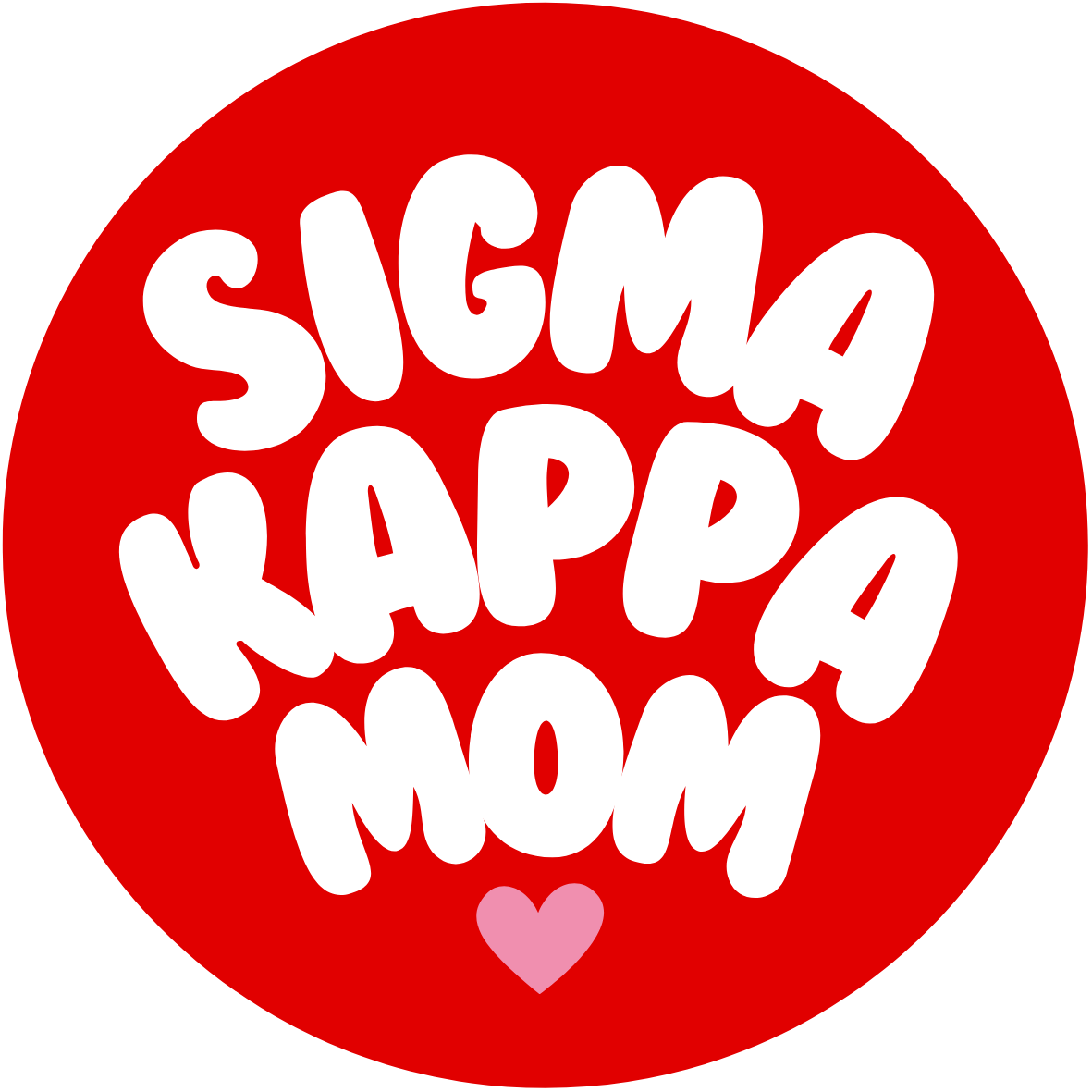 UGA Sorority Mom Bubble Button