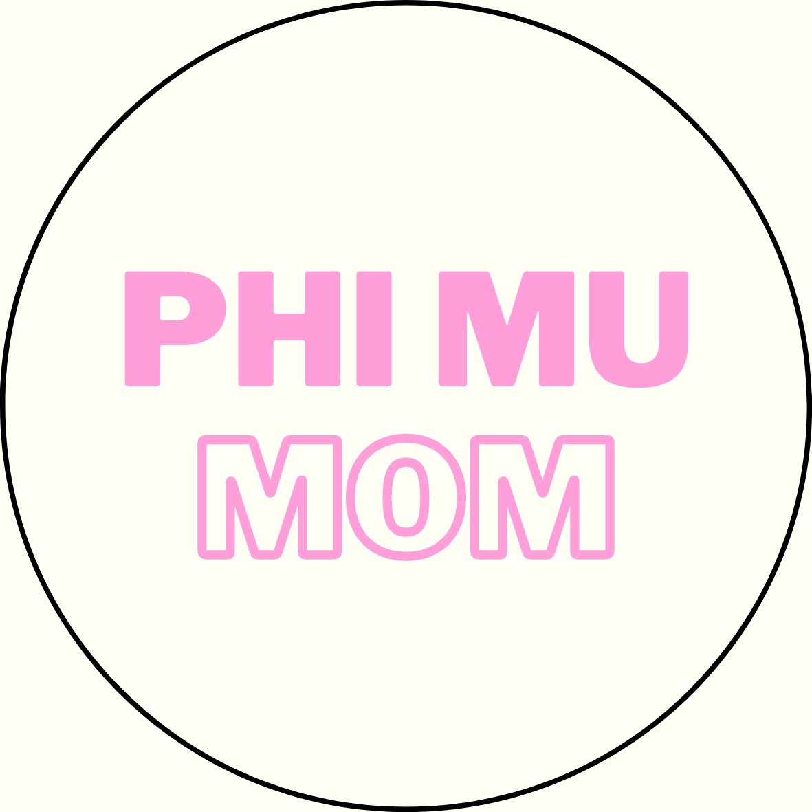 Sorority Mom Sticker- 2 Pack