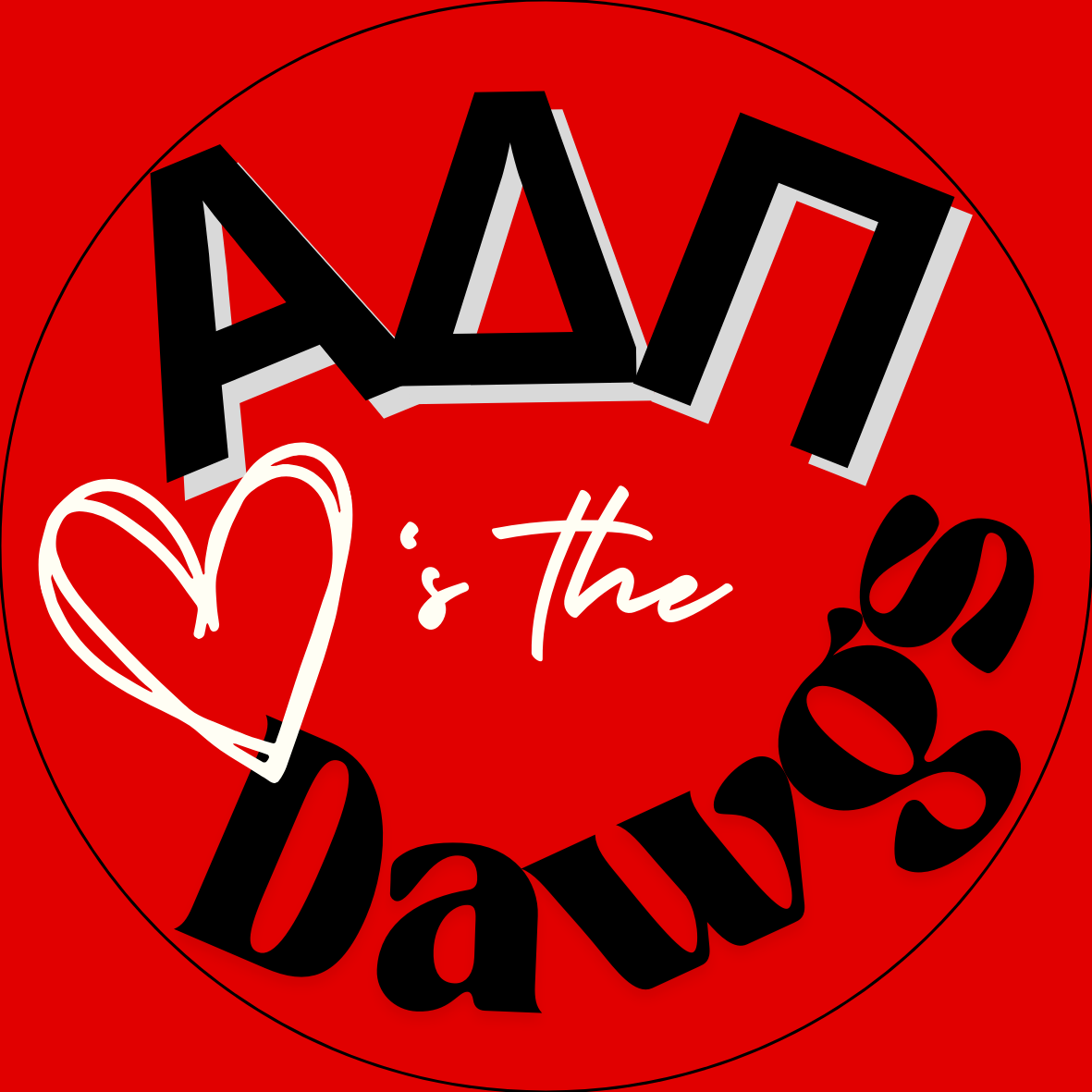 "Loves the Dawgs" Sorority Button