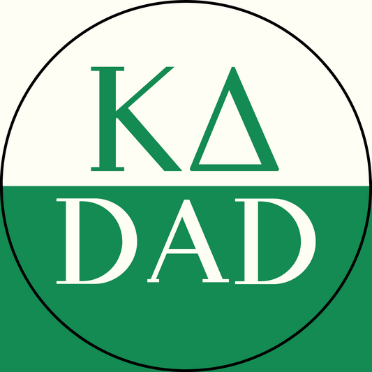 Color Block Sorority Dad Button