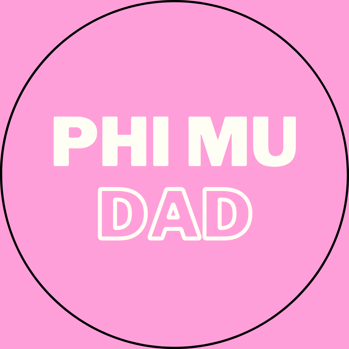 Sorority Dad Sticker- 2 Pack