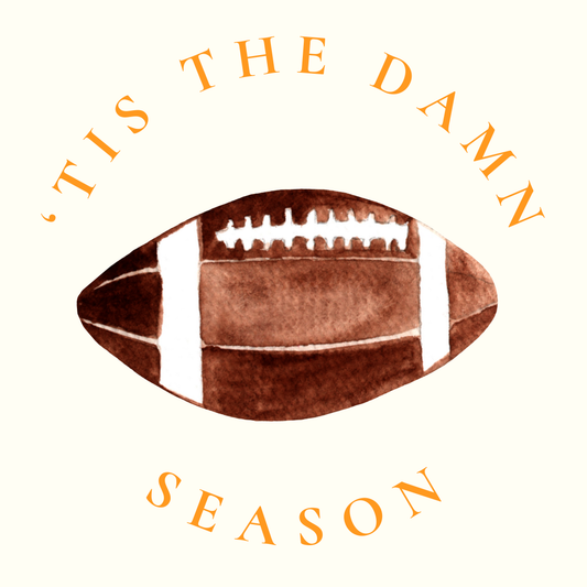 UTK "'Tis the damn season" Sticker- 2 Pack