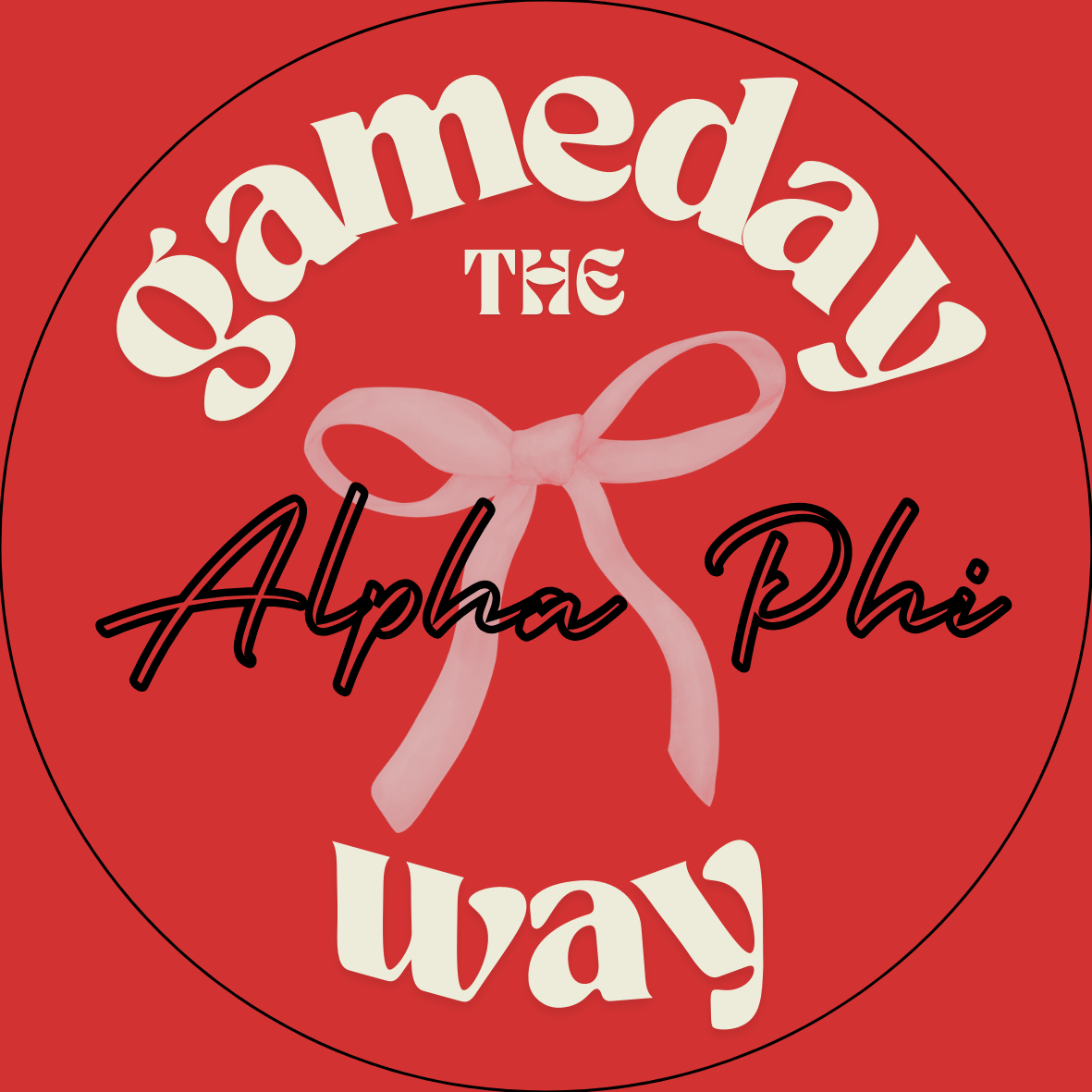 UGA Gameday Your Way Sticker- 2 Pack