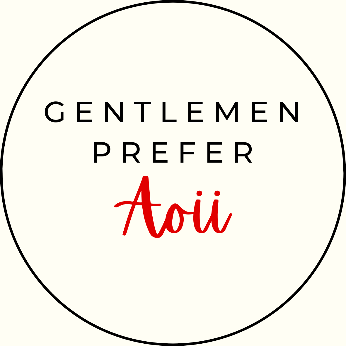 UGA Gentlemen Prefer Script Sorority Button