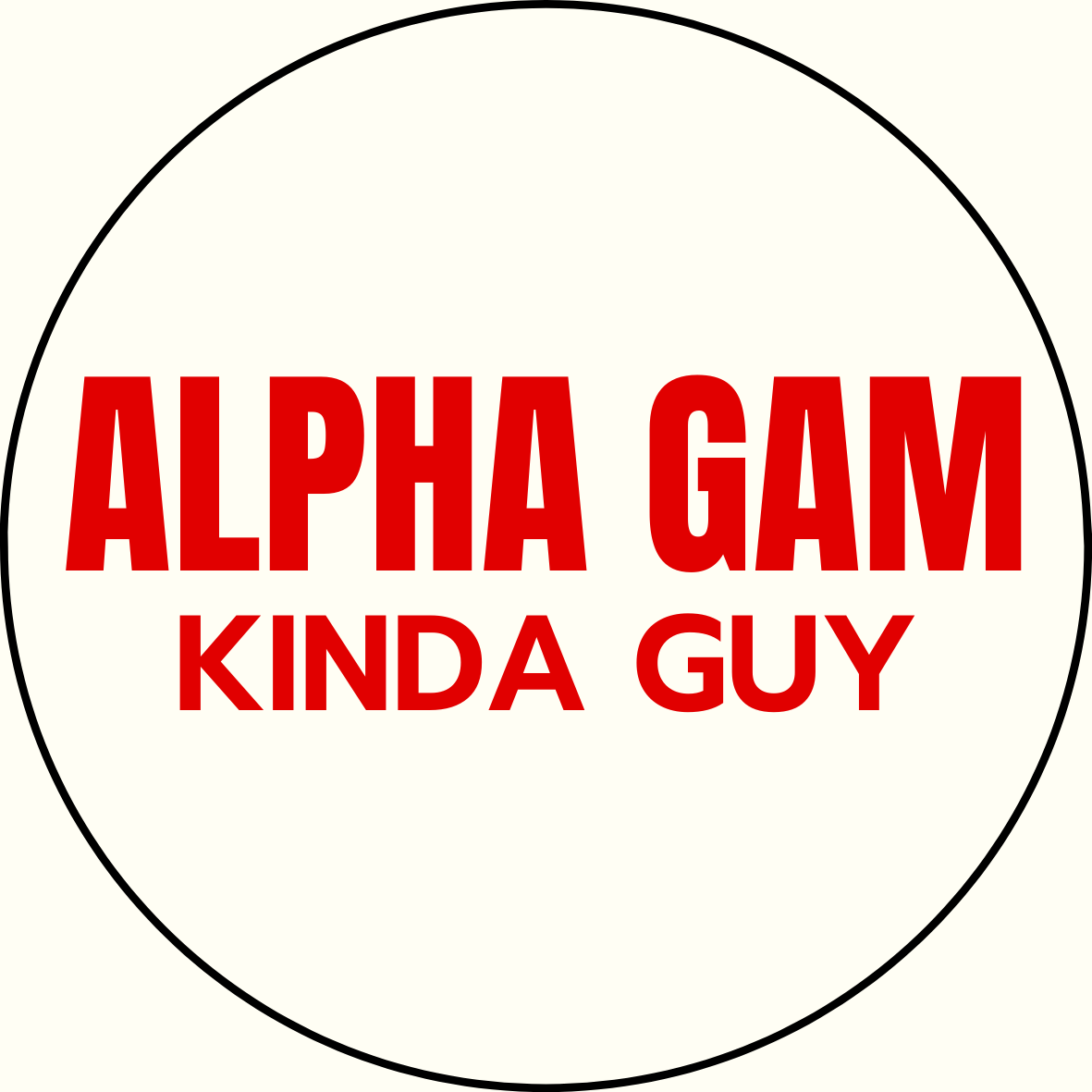 "Kinda Guy" Sorority Button