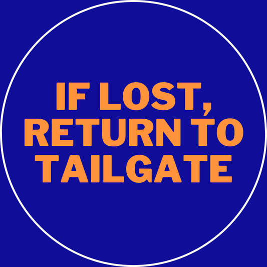 AU "Return to Tailgate" Sticker- 2 Pack