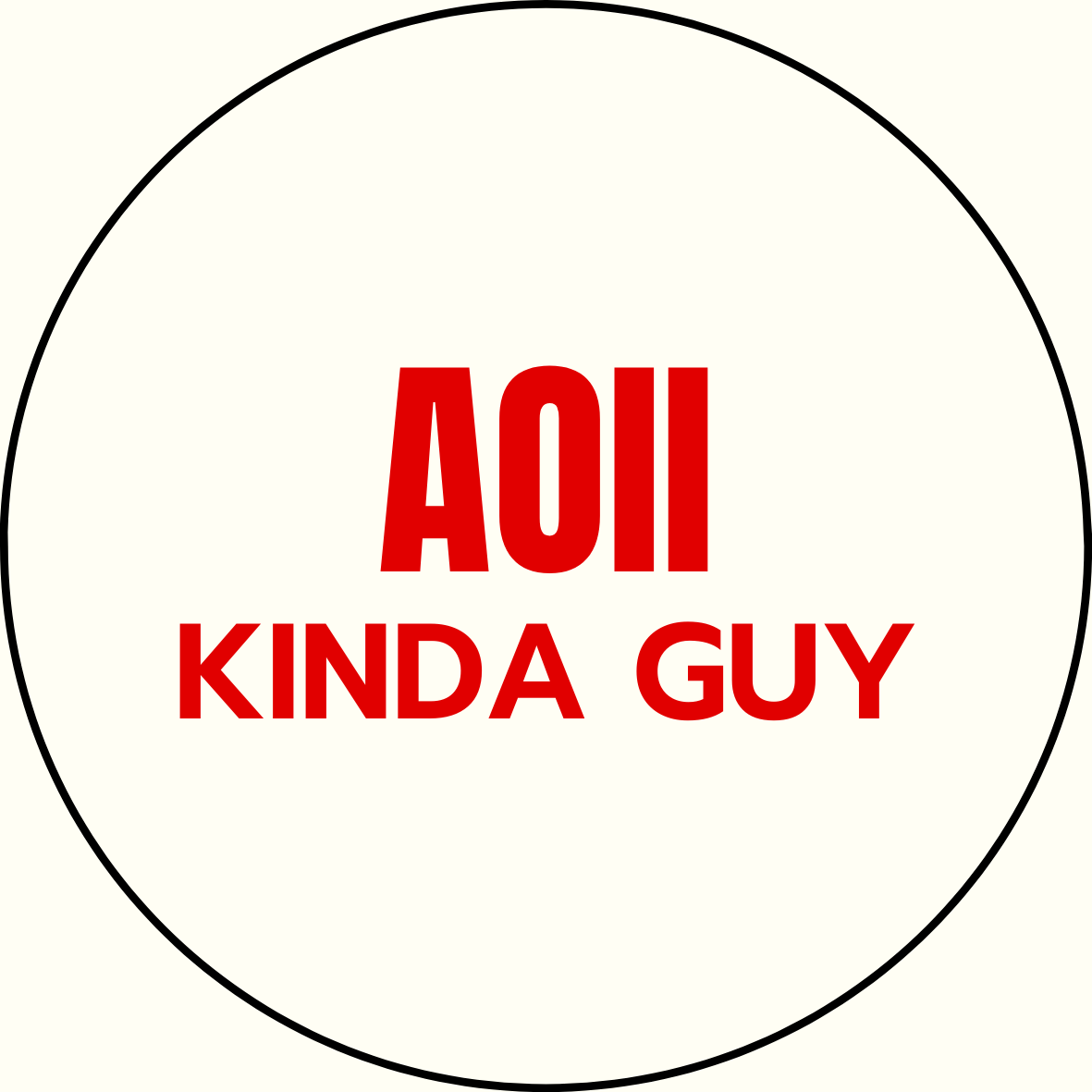 "Kinda Guy" Sorority Button