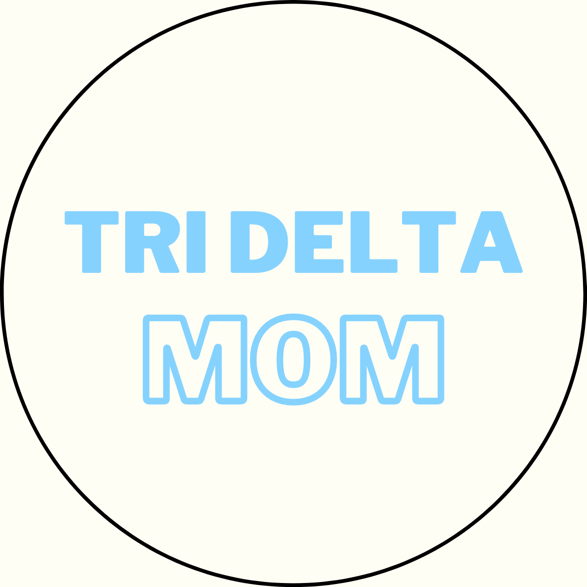 Sorority Mom Sticker- 2 Pack