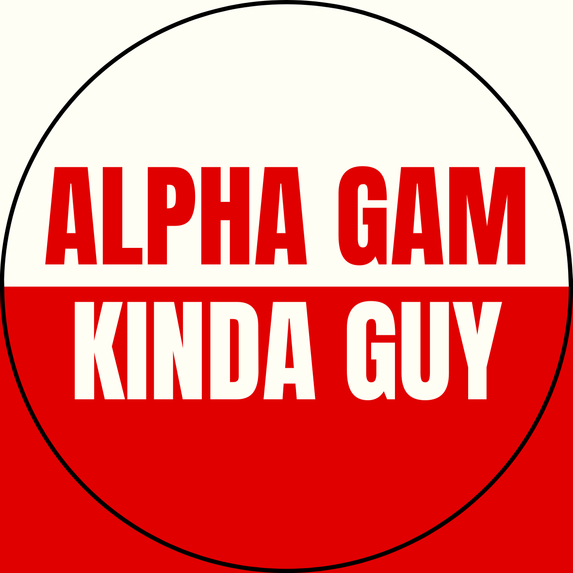 "Kinda Guy" Sorority Button