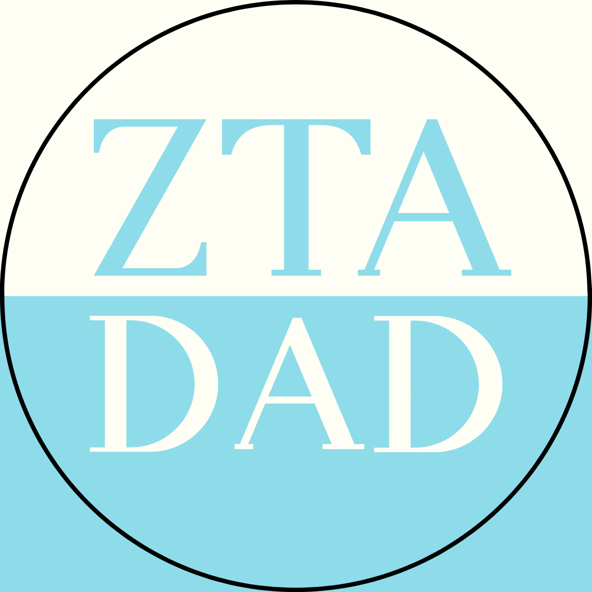 Color Block Sorority Dad Button