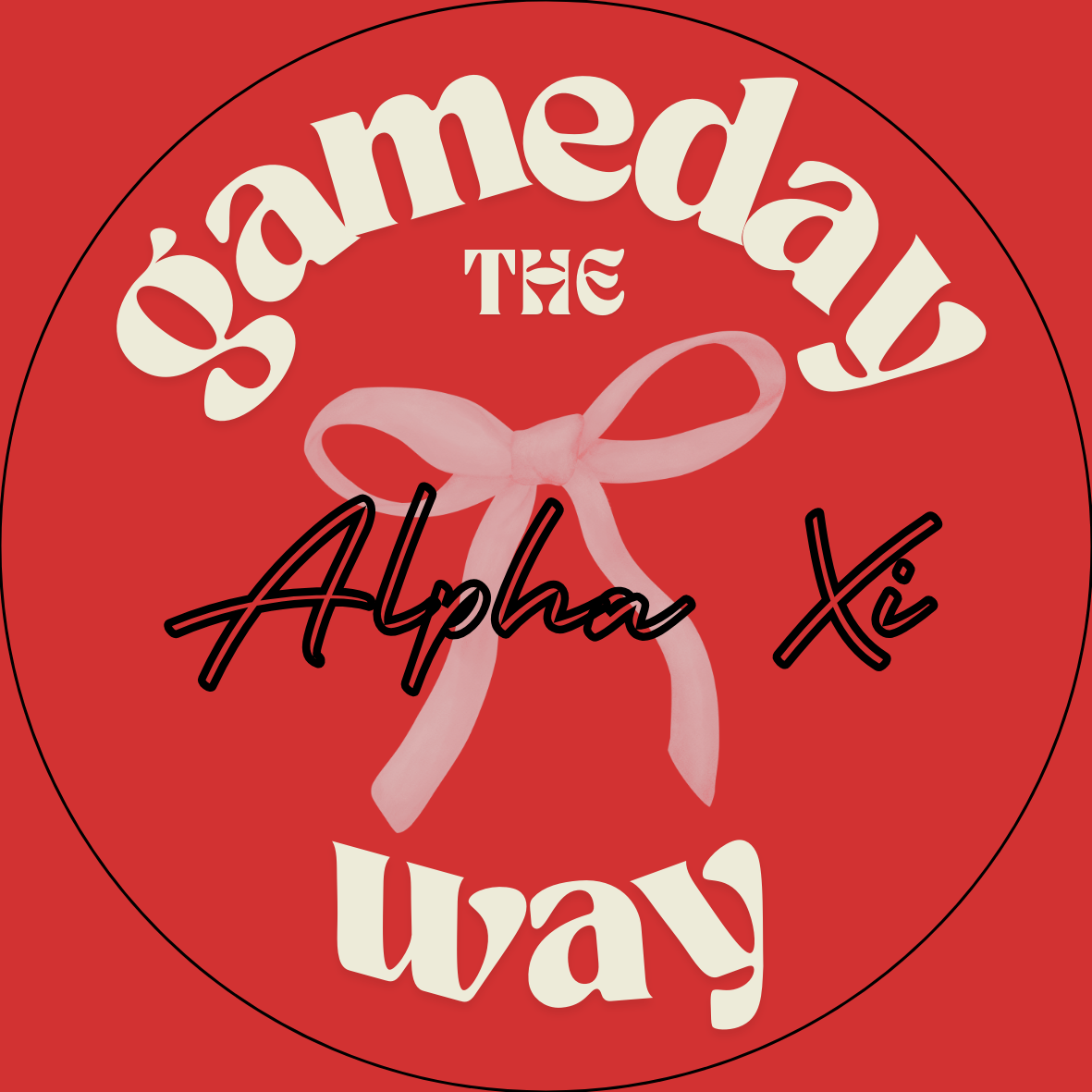 UGA Gameday Your Way Sticker- 2 Pack