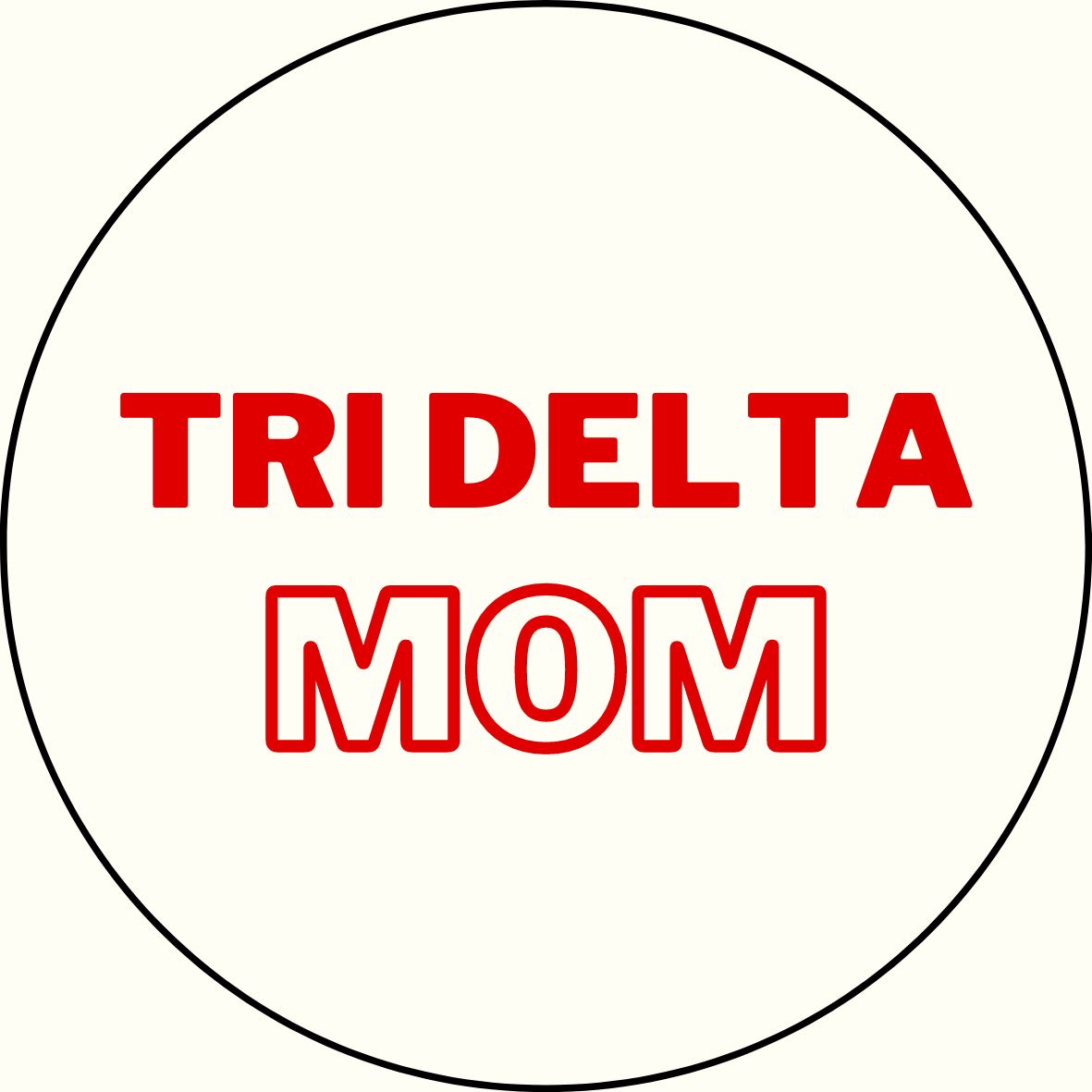 Sorority Mom Sticker- 2 Pack