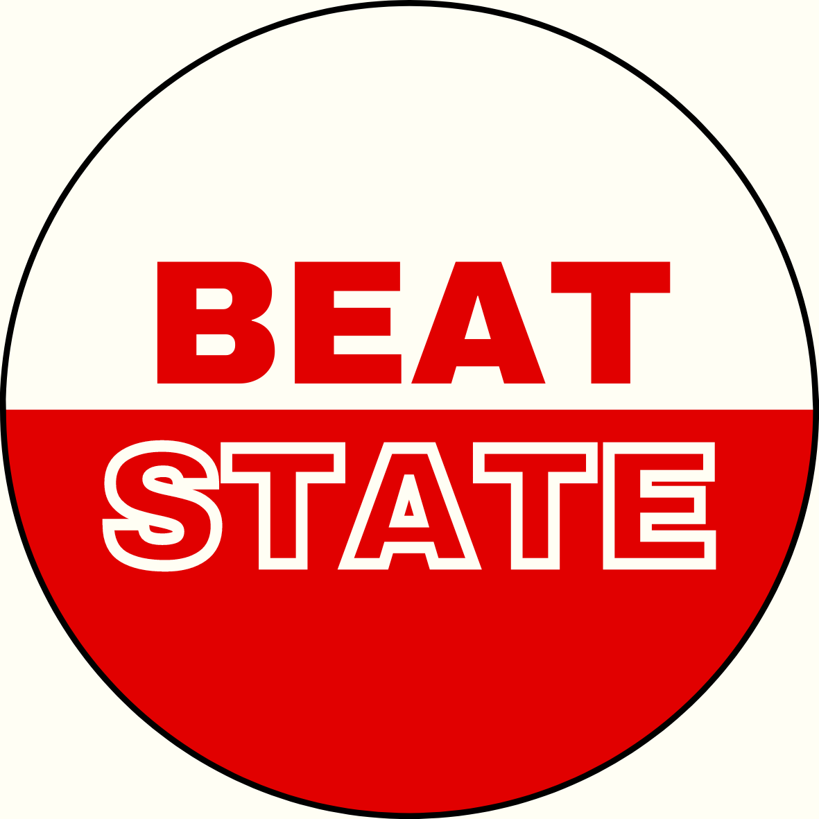 UGA vs. State "Beat State" Rivalry Button