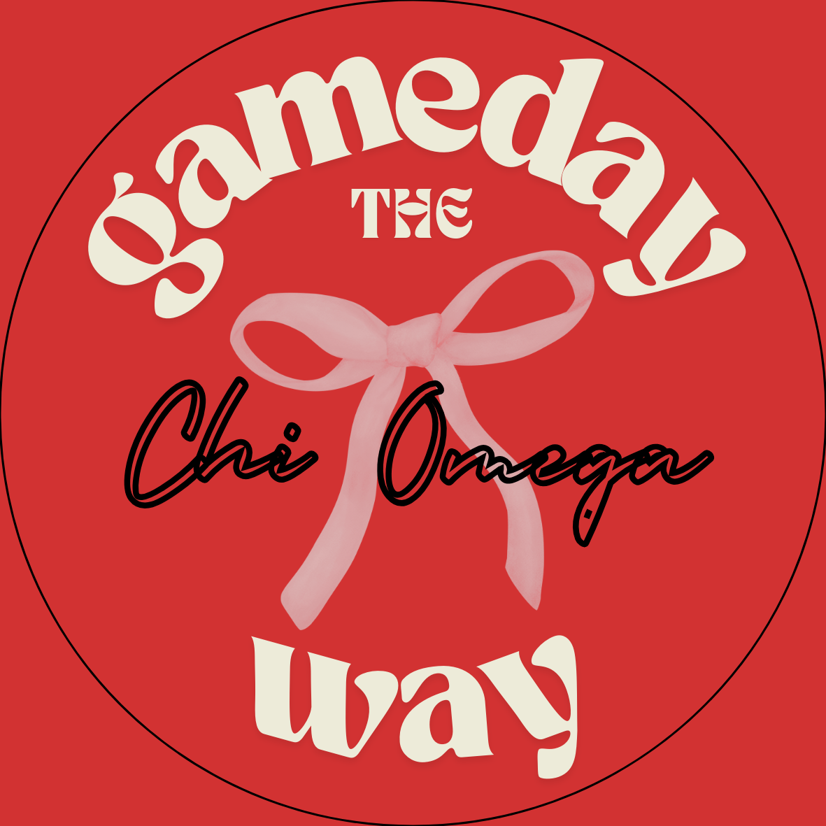 UGA Gameday Your Way Sticker- 2 Pack