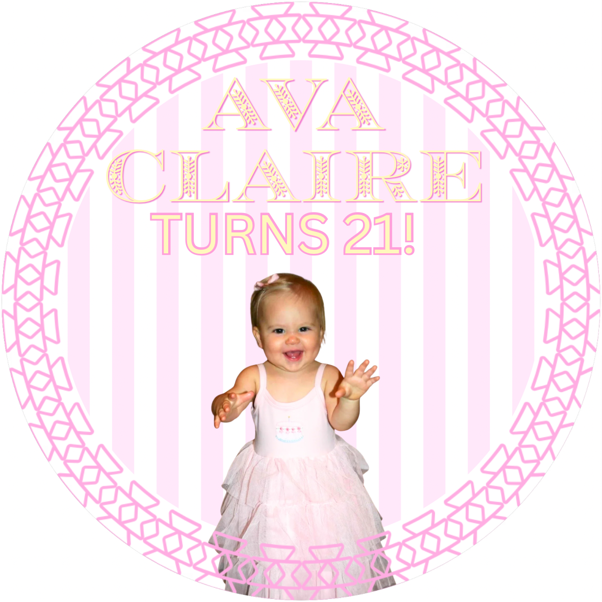 AC & Sophia Custom Birthday Order