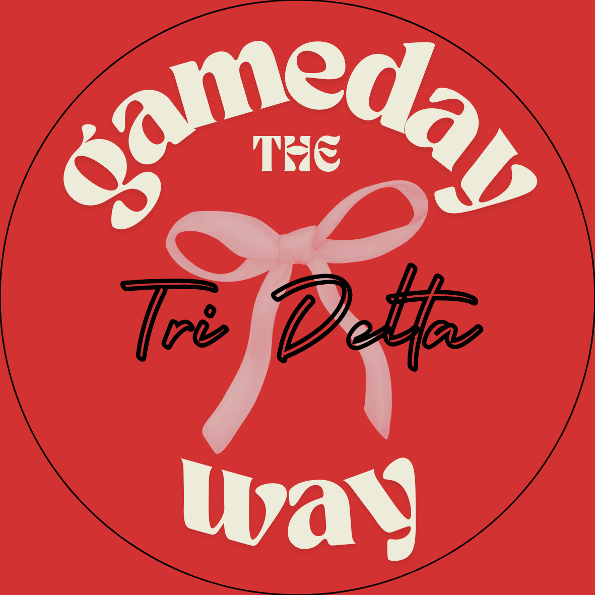 UGA Gameday Your Way Sticker- 2 Pack