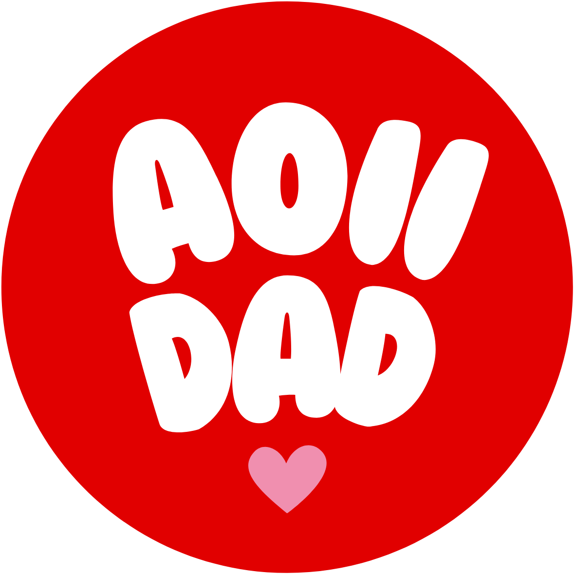 UGA Sorority Dad Bubble Sticker- 2 Pack