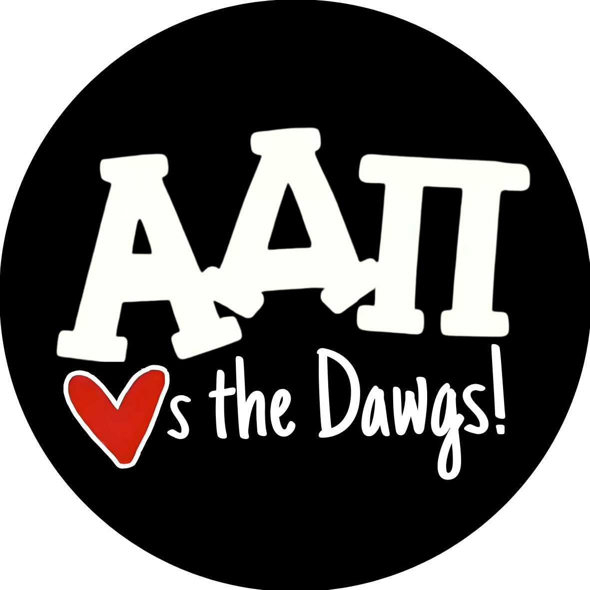 ADPI custom Loves the Dawgs! - 2 Pack