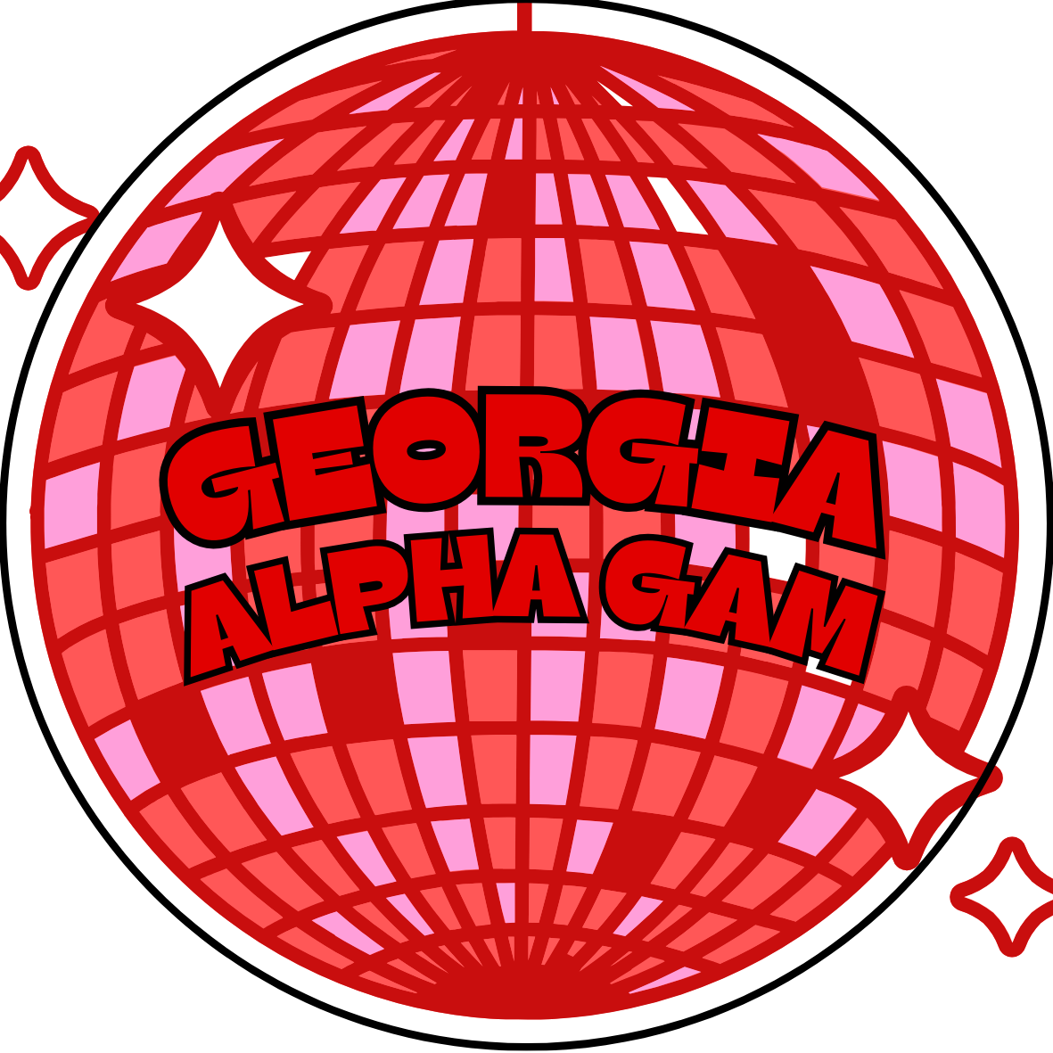 Georgia Disco Button