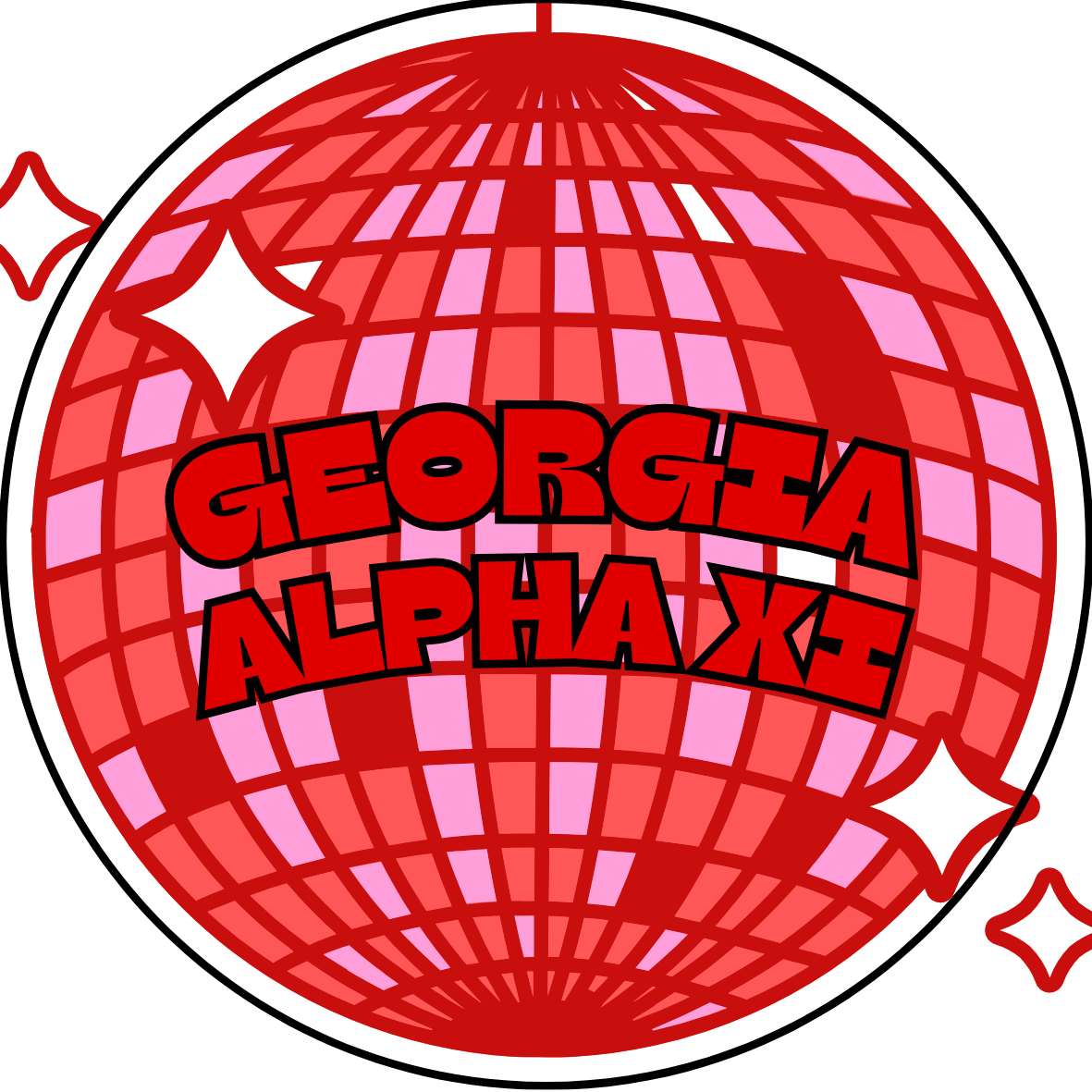 Georgia Disco Button