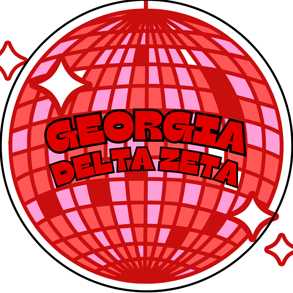 Georgia Disco Button