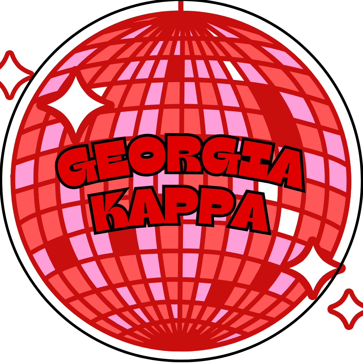 Georgia Disco Button