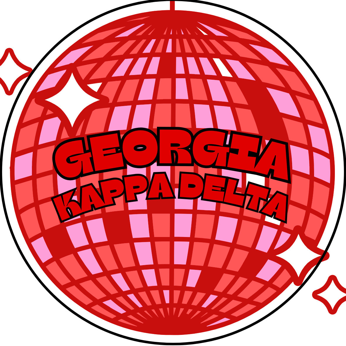 Georgia Disco Button