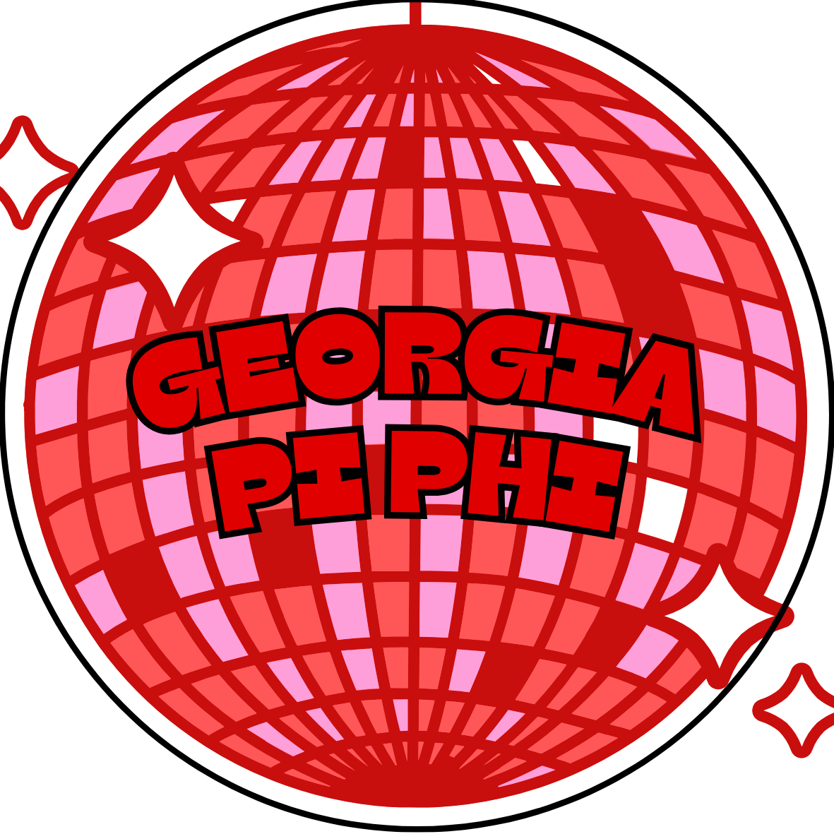 Georgia Disco Button