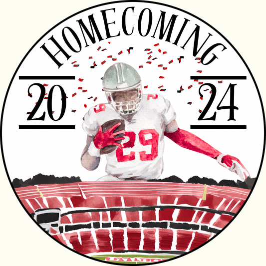 Homecoming Football Sticker- 2 Pack