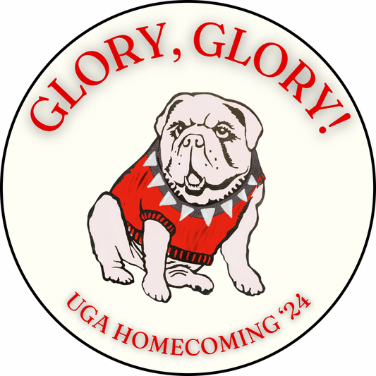 Homecoming Glory Glory Sticker- 2 Pack