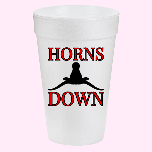 UGA vs. Texas "Horns Down" Rivalry Cups