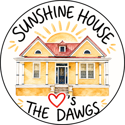 Sunshine House Sticker Customs